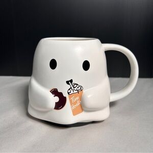 Tim Hortons 2024 limited Addition White Ghost Mug colour changing Halloween